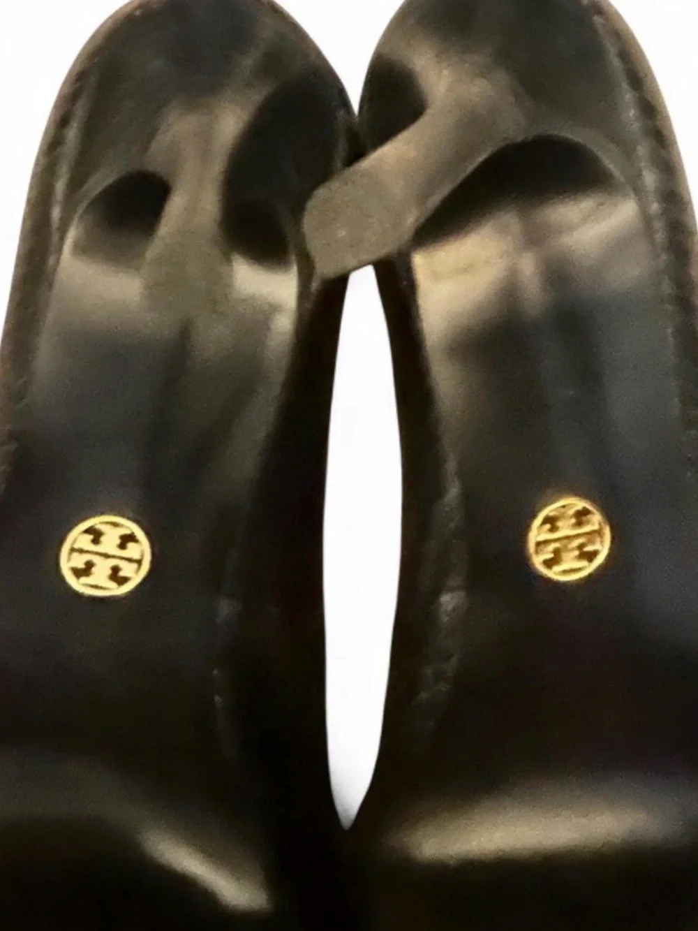 Tory Burch GG Embossed Navy Pumps